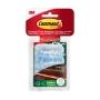 COMMAND PACK GANCHO TRANSPARENTE MEDIANO, 12 GANCHOS, USO EXTERIORES