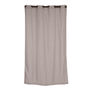 CORTINA DECORATIVA IVORY / CHOCOLATE