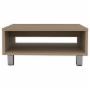MESA DE CENTRO DECORATIVA ECLIPSE MDF 60 X 60 X 26.9 CM ROVERE