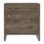 BURÓ MDF BELLOTA BLANCO 1 PUERTA ESTILO MODERNO ALMACENAMIENTO