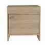 BURÓ COLORE MDF ROVERE 1 CAJÓN MODERNO ALMACENAMIENTO FUNCIONAL