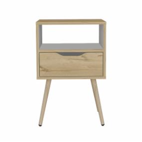BURÓ OTOM MDF DUNA BLANCO 1 CAJÓN ESTILO MODERNO ALMACENAMIENTO FUNCIONAL