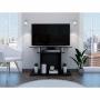 MUEBLE PARA TV PARA 40 PULGADAS MDF WENGUE 99.5 X 40.3 X 68.4 CM