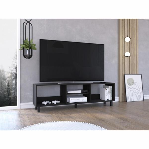 MUEBLE PARA TV PARA 70 PULGADAS MDF WENGUE 160 X 47 X 35 CM