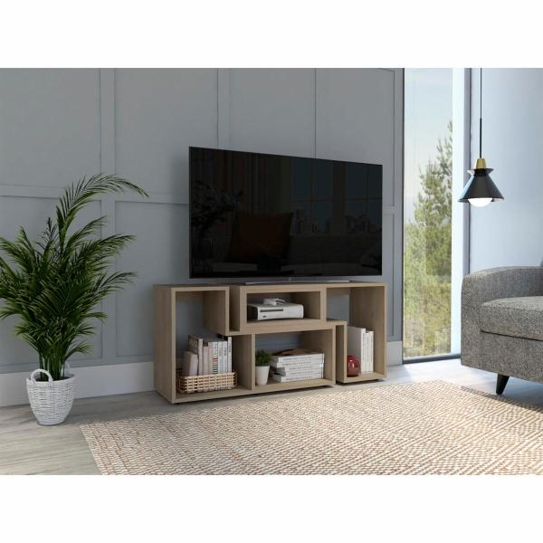 MUEBLE PARA TV PARA 50 PULGADAS MDF ROVERE 120-160 CM