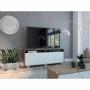 MUEBLE PARA TV PARA 70 PULGADAS MDF MIEL BLANCO 155.5 X 61.3 X 39.6 CM