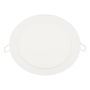 LÁMPARA DE TECHO EMPOTRABLE LED CCT REDONDA 6" 12 W BLANCA