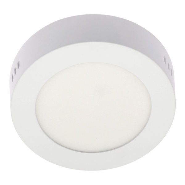 LÁMPARA DE TECHO EMPOTRABLE LED CON CAMBIO DE COLOR DE TECHO REDONDA 5" 6 W BLANCA