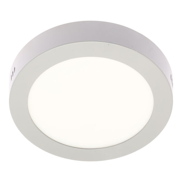 LÁMPARA DE TECHO EMPOTRABLE LED CAMBIO DE COLOR DE TECHO REDONDA 12 W NÍQUEL