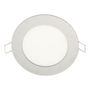 LÁMPARA DE TECHO EMPOTRABLE CCT TECHO CIRCULAR 5" 6 W NÍQUEL