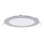 LÁMPARA DE TECHO EMPOTRABLE LED CCT DE TECHO CIRCULAR 6" 12 W NÍQUEL