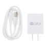 COMBO CARGADOR V8 BLANCO