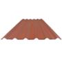 LAMINA PVC R82 SIN CALIBRE LIGERAMENTE CORRUGADO ROJO TERRACOTA 0.82 X 3.05 M 5 AÑOS