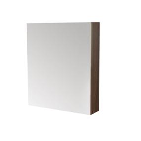 BOTIQUÍN PARA BAÑO CON ESPEJO MADERA CONTRACHAPADA REPISAS AJUSTABLES