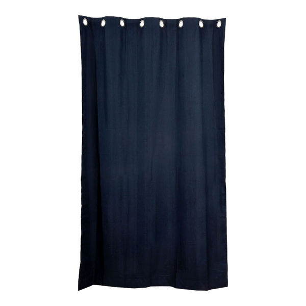 CORTINA BLACKOUT POLIÉSTER AZUL MARINO 2.10 X 1.35 M