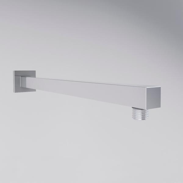 BRAZO PARA REGADERA A PARED LATON CROMO RESISTENTE A LA CORROSIÓN