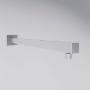 BRAZO PARA REGADERA A PARED LATON CROMO RESISTENTE A LA CORROSIÓN