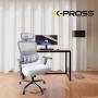 SILLA OFICINA EJECUTIVA ERGONÓMICA AJUSTABLE DE MEMORY FOAM PARA OFICINA GRIS 120 KG