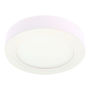 LÁMPARA DE TECHO LED DE SOBREPONER REDONDA 6" 9 W BLANCA MATE