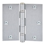 BISAGRA DE CABEZA PLANA 8.89 X 8.89 CM PLATA 2 PIEZAS