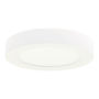 LÁMPARA DE SOBREPONER LED LUZ FRÍA PARA TECHO REDONDA 8" 13 W BLANCA MATE