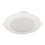 LÁMPARA DE TECHO EMPOTRABLE LED REDONDA 6" 11 W BLANCA