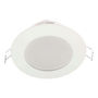 LÁMPARA DE TECHO EMPOTRABLE LED REDONDA 4" 6 W BLANCA LUZ CÁLIDA
