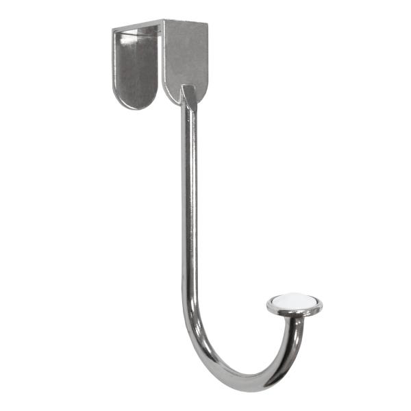 PERCHERO PARA PUERTA NÍQUEL