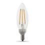 FOCO LED E12 VELA B10 LUZ FRÍA ATENUABLE 10 W / 100 W 2 PIEZAS