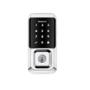 CERROJO ELECTRÓNICO HALO WI-FI REVERSIBLE CROMO PULIDO CON CÓDIGO Y LLAVE