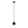 LÁMPARA COLGANTE CLÁSICO PE6505HM VIDRIO TRANSPARENTE 1 LUZ INCANDESCENTE