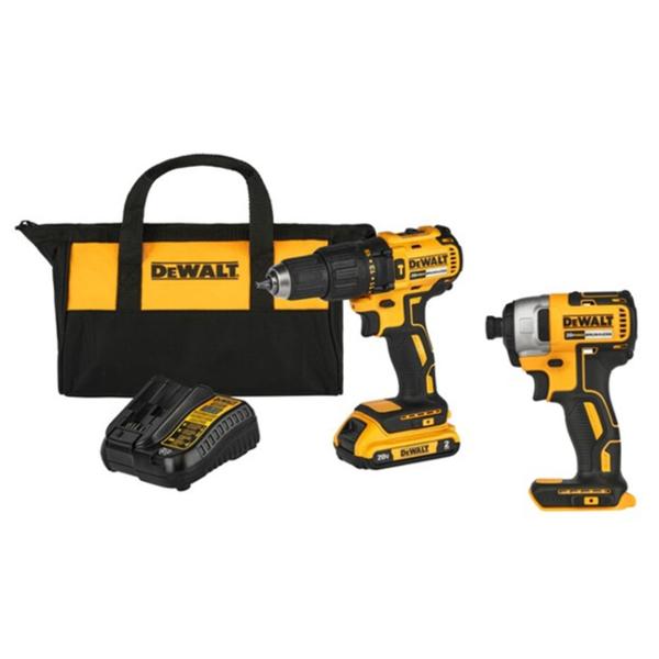 COMBO DE ROTOMARTILLO Y ATORNILLADOR DE IMPACTO DEWALT