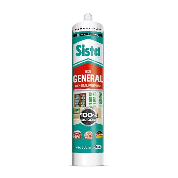 SISTA SILICÓN USO GENERAL TRANSPARENTE 300ML