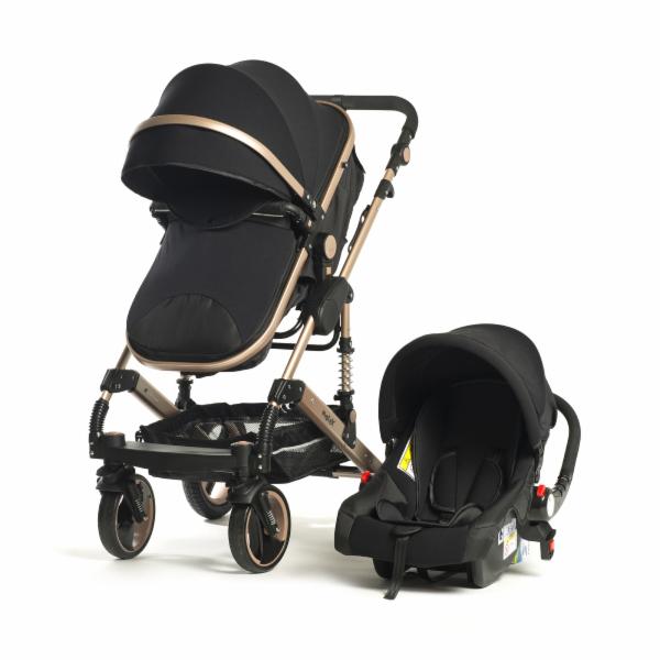 CARRIOLA BEBE MOTEK DAN PLUS 3 EN 1 PORTABEBE ALUMINIO