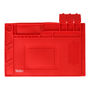 TAPETE DE SOLDADURA ANTIDERRAPANTE 45.5 X 30 CM ROJO