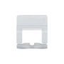CLIP CURVO PARA NIVELACIÓN DE AZULEJOS 4.2 X 3.5 CM PLÁSTICO TRANSPARENTE
