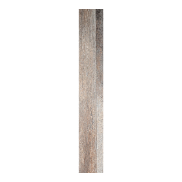 PISO VINÍLICO AUTOADHERIBLE TIPO MADERA 15.24 X 91.44 CM GRIS CAJA CON 3.34 M2