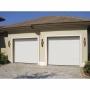 PUERTA GARAGE MODERNA A RAYAS BLANCO 3.05 X 2.51 M