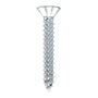 8 TORNILLOS PARA METAL HILLMAN 1 1/4PULGADAPLATA