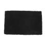 TAPETE PARA BAÑO POLIÉSTER 50 X 80 CM NEGRO ANTIDESLIZANTE