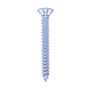 6 TORNILLOS PARA METAL 1 1/2 PULGADA PLATA