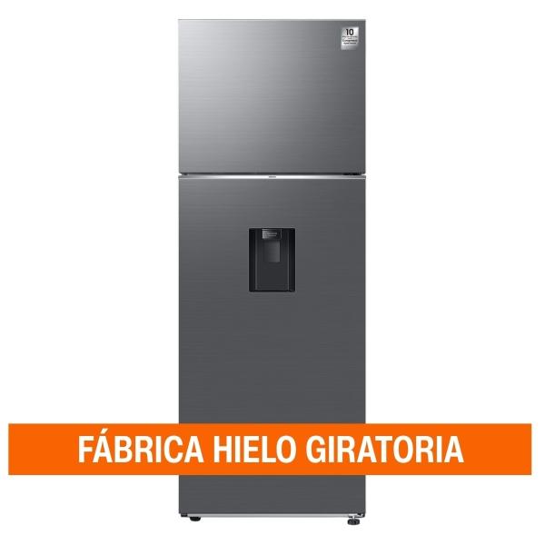 REFRIGERADOR 19 PIES TOP MOUNT 2 PUERTAS DIGITAL INVERTER DISPENSADOR DE AGUA SILVER