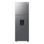 REFRIGERADOR 12 PIES TOP MOUNT 2 PUERTAS CON DESPACHADOR DE AGUA ACERO INOX