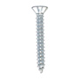14 TORNILLOS PARA METAL PLATA1 PULGADA