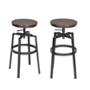 SET DE BANCOS PARA BARRA 75.5 X 43.5 X 43.5 CM 2 PIEZAS