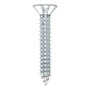 2 TORNILLOS PARA METAL 1 1/2 PULGADA PLATA
