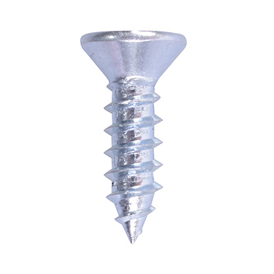22 TORNILLOS PARA METAL 1/2 PULGADA PLATA 2