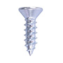 22 TORNILLOS PARA METAL 1/2 PULGADA PLATA 2