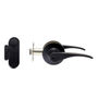 COMBO DE MANIJA CON ALARMA WIFI REVERSIBLE NEGRO MATE DE METAL