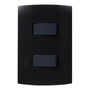 INTERRUPTOR DE ESCALERA CON PLACA NEGRO SCHNEIDER ELECTRIC